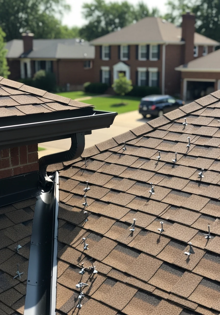 Close-up of quality workmanship on a completed Lee's Summit home project showing professional attention to detail.